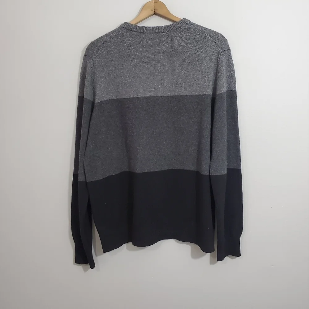Banana Republic Colorblock Merino Wool Sweater